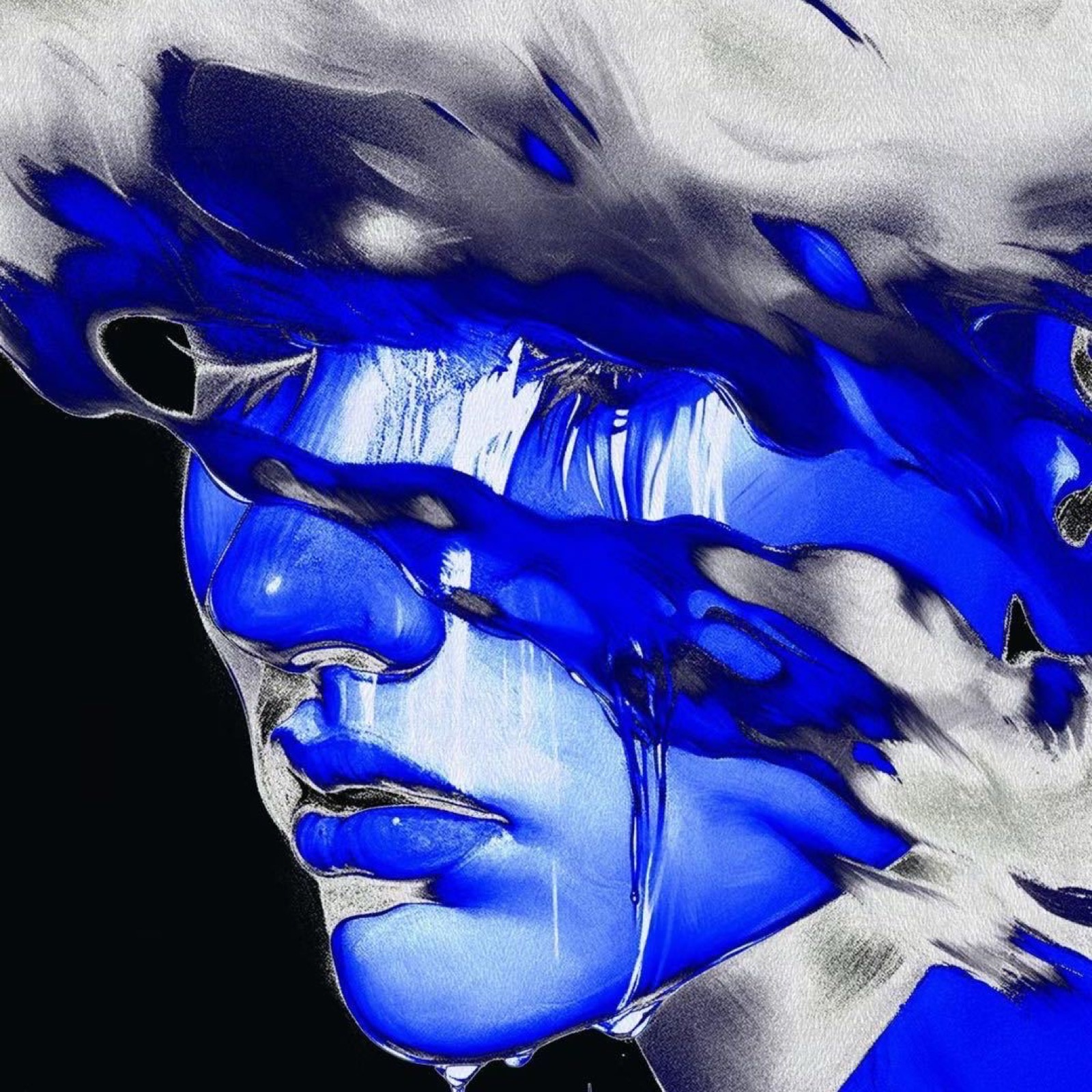 Blue illustrated cover artwork for Uni Love